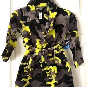 Boys Fleece Robe and Slippers